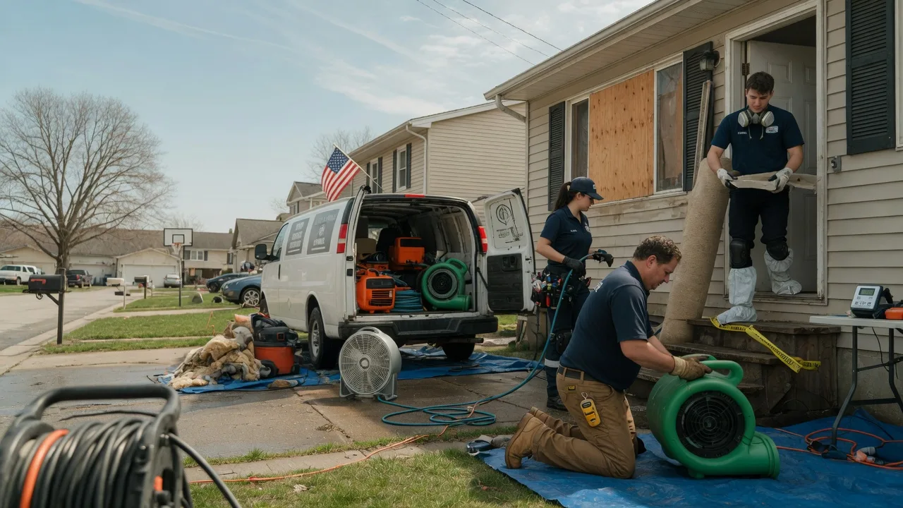 Water Damage Restoration in Mayodan, NC near me